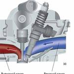Головка цилиндров двигателя AXD автомобиля VW T-5
