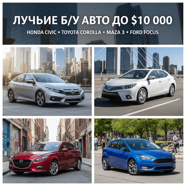 Лучшие автомобили до 10000 долларов в Украине