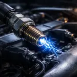 нет искры в двигателе свеча зажигания проверка искры крупный план