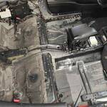 утопленное авто из США повреждения после затопления салон