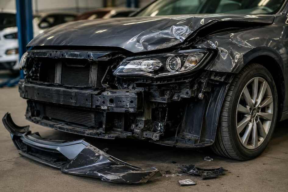 Битый автомобиль из Европы после ДТП перед покупкой