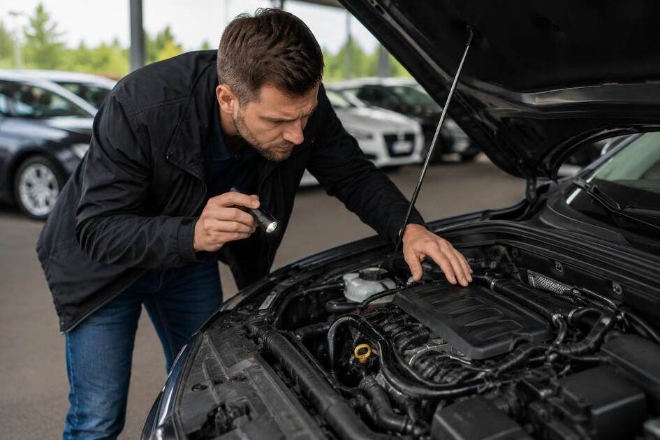 Проверка двигателя автомобиля из Европы перед покупкой